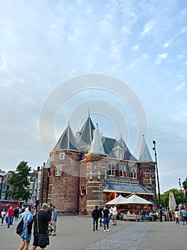 Amsterdam castle center