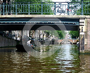 Amsterdam channel and river