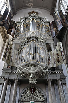 Amsterdam church interior