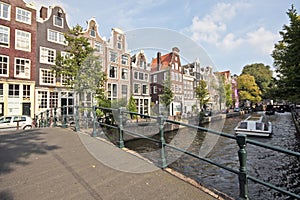 Amsterdam cityscenic in the Netherlands