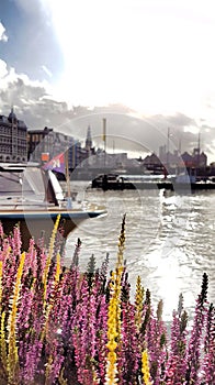 Amsterdam cloudy day