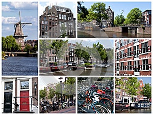 Amsterdam collage