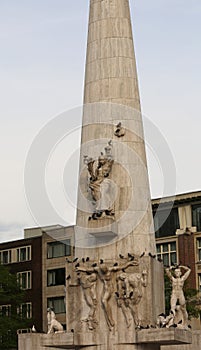 Amsterdam column called Nationaal Monument meaning National Monu