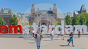 Amsterdam 3d Toourist Sign