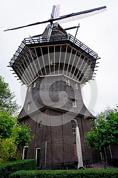 Holland, Amsterdam, The De Gooyer mill