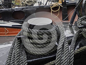 Amsterdam historical ships boats detail close up