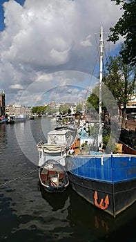 #amsterdam #holand #niderland #kanal #boat # photo