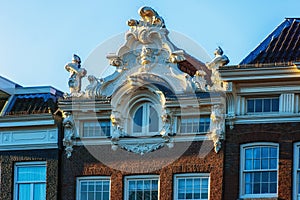 Amsterdam Holland Netherlands House front facade