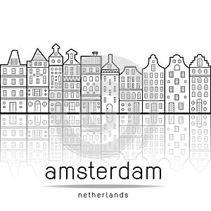 Amsterdam houses style Netherlands