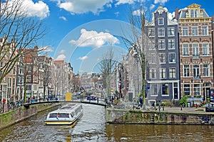 Amsterdam in the Jordaan in the Netherlands photo