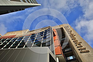 The Amsterdam library building
