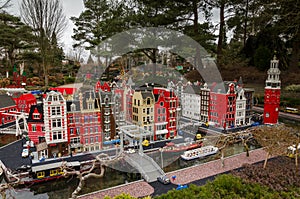 Amsterdam made of Lego