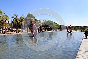 Amsterdam museumplein, The Netherlands