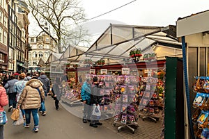 Bloemen Market Amsterdam Netherlands