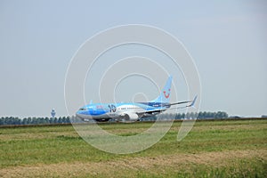 Amsterdam, The Netherlands - June 12 2015: PH-TFB Arke Boeing 737-800