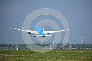 Amsterdam the Netherlands - May 6th, 2017: PH-BHD KLM Royal Dutch Airlines Dreamliner