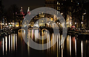 Amsterdam by night