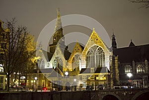 Amsterdam. The old Church.