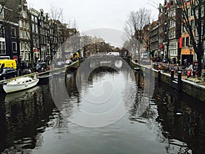 An Amsterdam`s Channel
