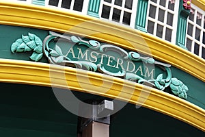 Amsterdam sign