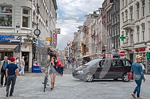 Amsterdam streets and channels