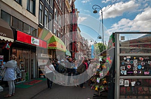 Amsterdam streets and channels