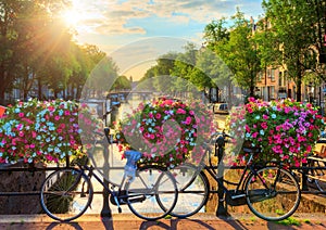 Amsterdam summer sunrise II