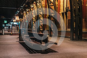 Amsterdam train station interior