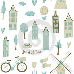 Amsterdam vector design