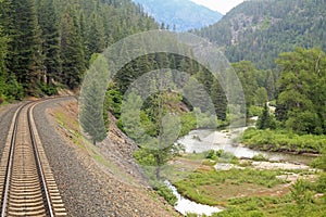 Amtrak through Montana