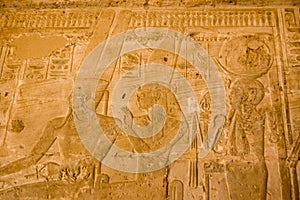 Amun Ra, Isis and Ptah