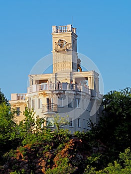 Amur cliff in Khabarovsk