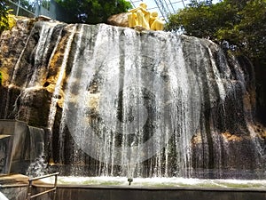 Amusement park , Artificial Waterfall - Hyderabad , India