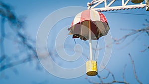 amusement park attraction, Review from the Ferris wheel