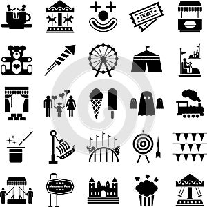 Amusement Park icons