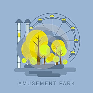 Amusement Park illustration