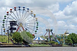 Amusement park in the Parana Delta photo