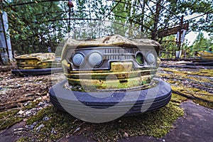 Amusement park of Pripyat city, Chernobyl Exclusion Zone