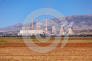 Amyntaio coal power plant, Greece