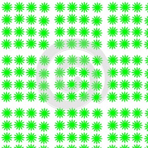 The Amzing Patterns with Green Leaf.