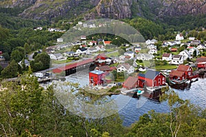 Ana-Sira town in Norway