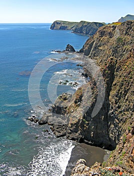 Anacapa Island cliffs