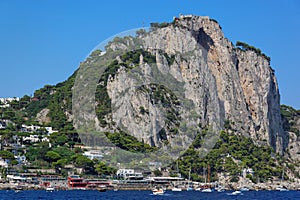 Anacapri, Capri island, Mediterranean Sea, Italy photo