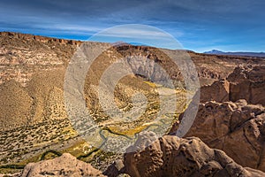 Anaconda Canyon in Eduardo Avaroa National Park, Bolivia