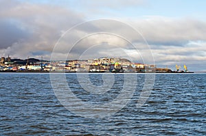 Anadyr. Town view.