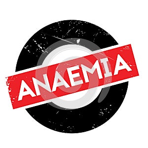 Anaemia rubber stamp