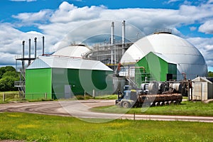 anaerobic digestion facility for waste-to-energy conversion