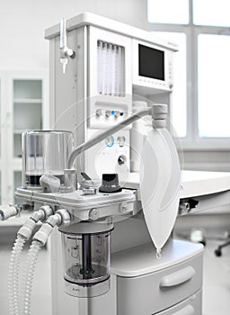 Anaesthetic Machine and Patient Monitoring System Anaesthesia Workstation with the Ventilation Breathing