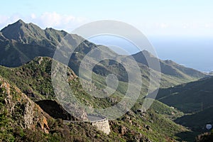 Anaga mountain in Tenerife photo