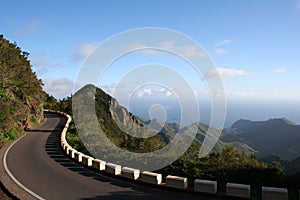 Anaga mountain in Tenerife photo